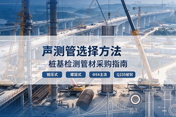 普定声测管选型标准