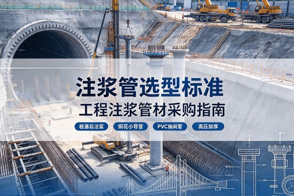 普定注浆管选型标准